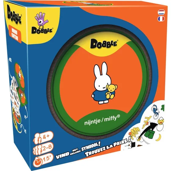 Dobble Nijntje - Kaartspel met 55 kaarten voor jong en oud