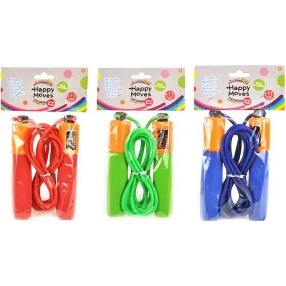 Happy Moves Springtouw Met Teller 280cm Assorti