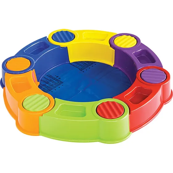 Colombus Kleuren Zandbak met Watercompartimenten