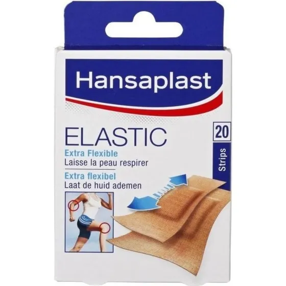 Hansaplast Pleisters Elastic Waterproof 20 stuks