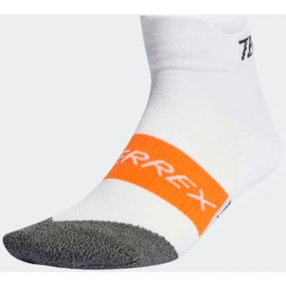 adidas Terrex Heat.Rdy Trail Running Speed sokken - Wit/Oranje/Grijs