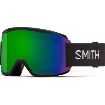 Smith Squad Skibril Black ChromaPop Sun Blue Mirror + Yellow