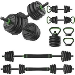 Tunturi Vinyl Halter- & Dumbbell Set 28 kg