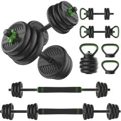 Tunturi Halter en Dumbell Set Vinyl 20 kg