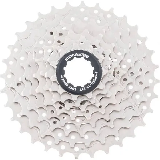 Contec Grad Cassette 8V 11-32T Shimano HG Zilver/Zwart