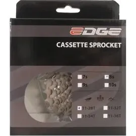 Shimano Edge Cassette 8V 11-28T Zilver