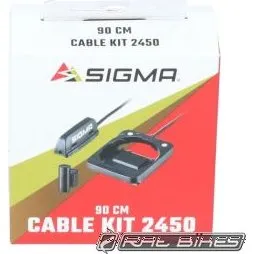Sigma 2450 Fietscomputer Houder Set Zwart 90cm