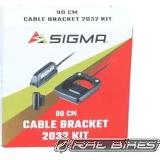 Sigma 2032 Fietscomputerhouder met 90 cm kabel en magneet - Zwart