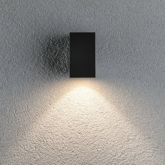 Paulmann Flame LED Buitenwandlamp - Antraciet - 10,3 cm