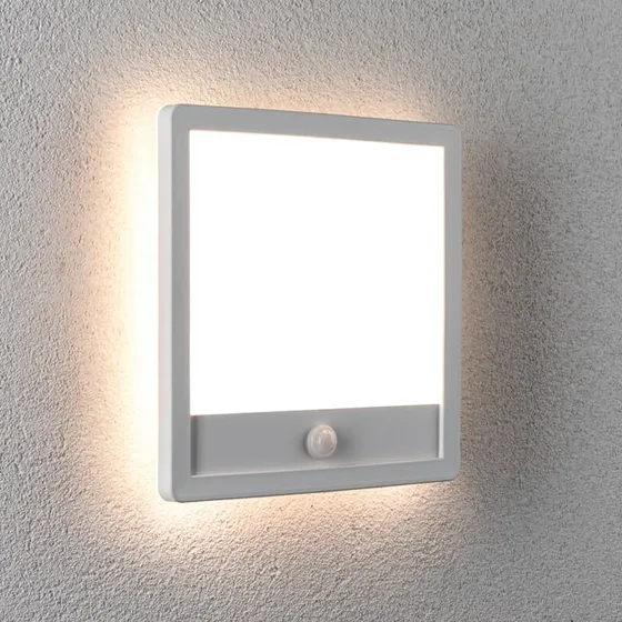 Paulmann Lamina LED buitenwandlamp met bewegingssensor, wit