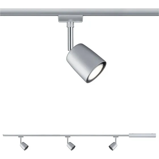 Paulmann URail afdekset - 3 spots - Chroom