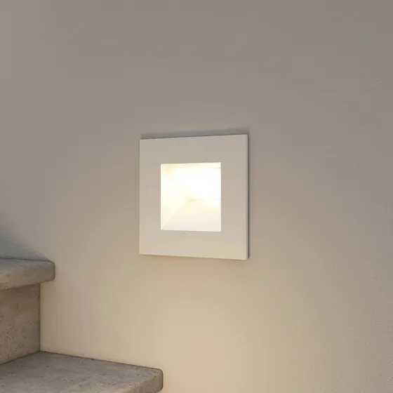 Arcchio Zamo Wand Inbouwlamp - Wit - 12cm - IP65 - G9