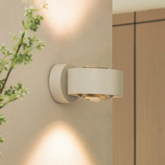 Arcchio Rotari LED Wandlamp - Wit - Dimbaar - Omhoog/Omlaag