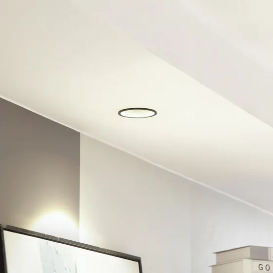 Arcchio LED Downlight Niria - Zwart - 3000K - Dimbaar