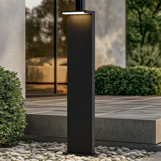 Arcchio Iberion LED tuinpadverlichting, antraciet, 90 cm, aluminium