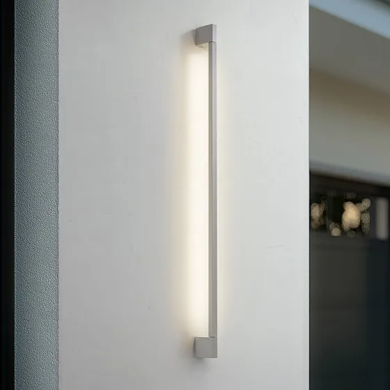Lindby Neano LED Buitenwandlamp - Steengrijs - 120 cm
