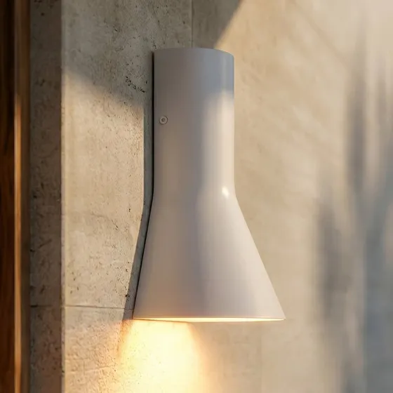 Lucande Zephy LED Buitenwandlamp - Lichtgrijs - Up/Down - IP54