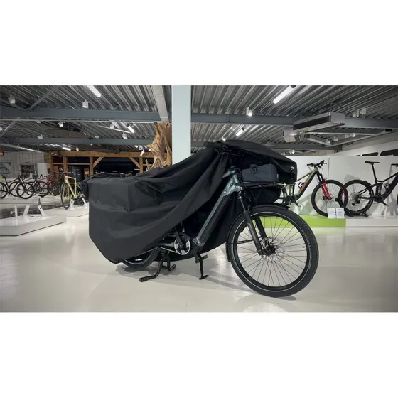 DS Covers Fietsbeschermhoes Cargo Longtail Zwart