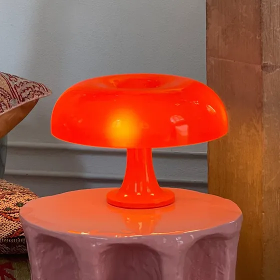 Artemide Nessino Design Tafellamp - Oranje - Ø 32 cm