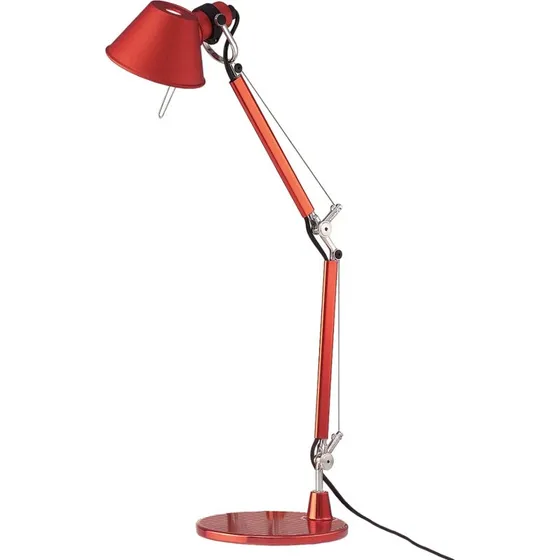 Artemide Tolomeo Micro tafellamp - Rood - Aluminium