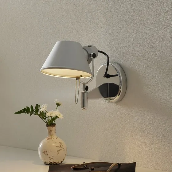 Artemide Tolomeo Faretto E27 Wandlamp met Schakelaar