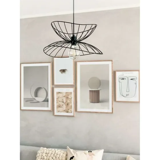 Globen Lighting hanglamp RAY zwart Ø 45 cm