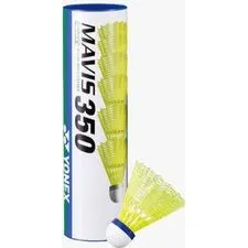 Yonex Mavis 350 Yellow (6 Pack) blauwe streep