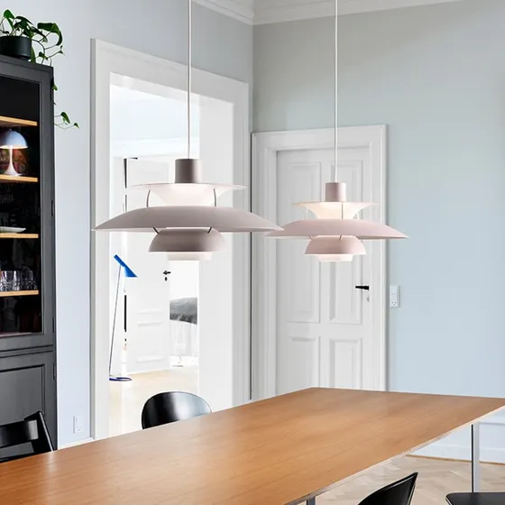 Louis Poulsen PH 5 500 Hanglamp - Oestergrijs - Aluminium