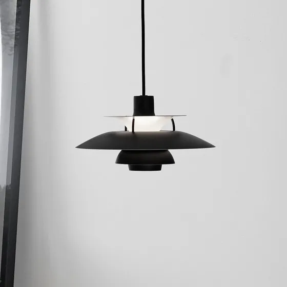 Louis Poulsen PH 5 Mini Hanglamp - Zwart - 30 cm