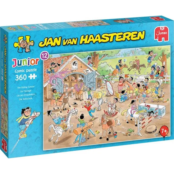Jan van Haasteren Junior Puzzel - The Riding School - 360 stukjes