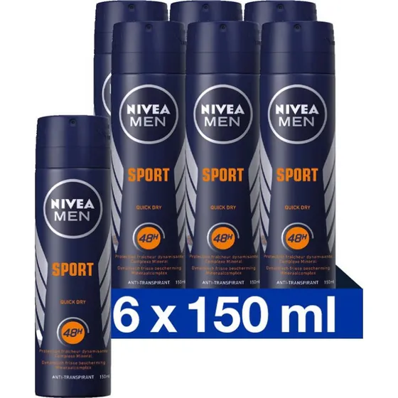 NIVEA MEN Sport Anti-transpirant Spray 150 ml