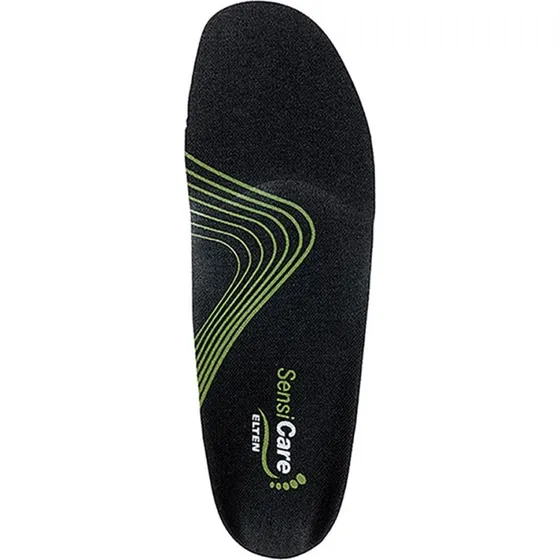 Elten SensiCare Hoog inlegzool zwart/groen maat 44