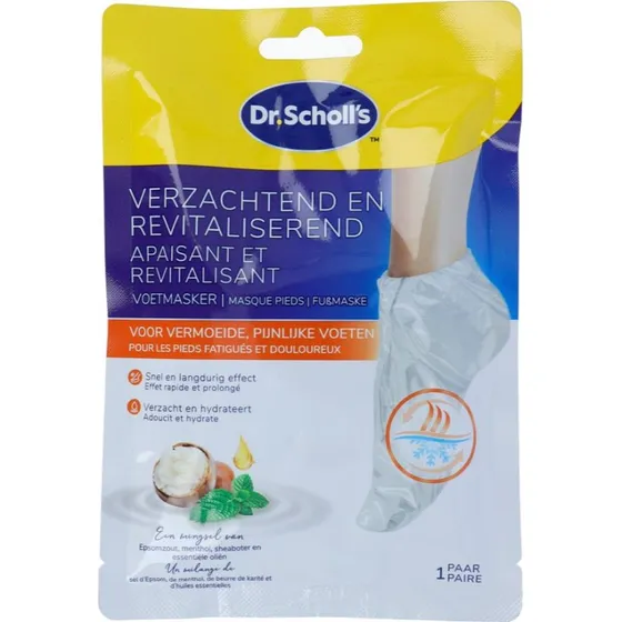 Scholl Revitaliserend Voetmasker 1 paar