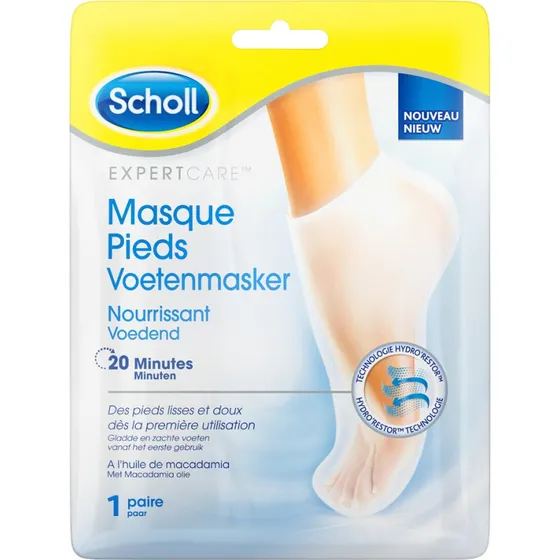 Scholl Expert Care Voedend Voetenmasker met Macadamia-olie