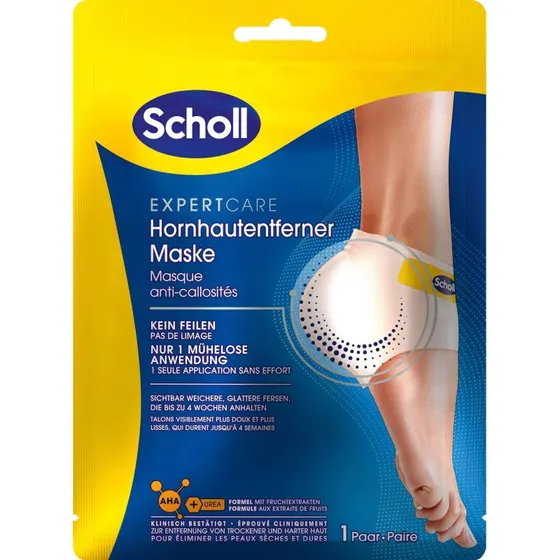 Scholl Expert Care Heel Peel 1 paar - Peelingmasker voor hakken
