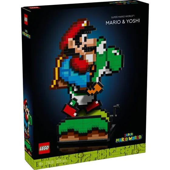 LEGO 71438 Mario en Yoshi (Super Mario World)