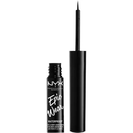 NYX Professional Makeup Epic Wear Vloeibare Eyeliner Zwart, 3,5 ml