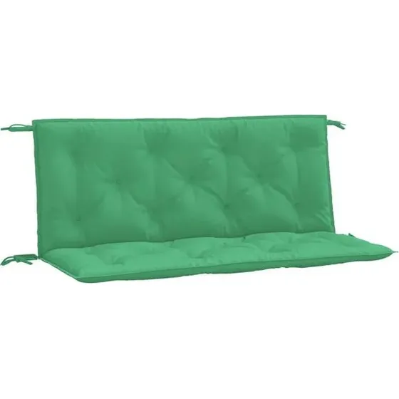 vidaXL Tuinbankkussens 2 st 120x50x7 cm groen oxford stof
