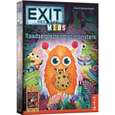 EXIT Kids Raadselplezier met Monsters - Escape Room Spel