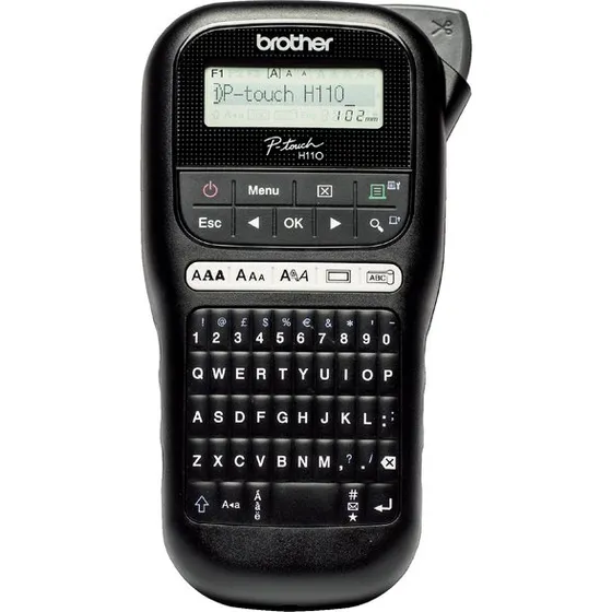 Brother P-touch H110 Draagbare Labelprinter 12mm Zwart