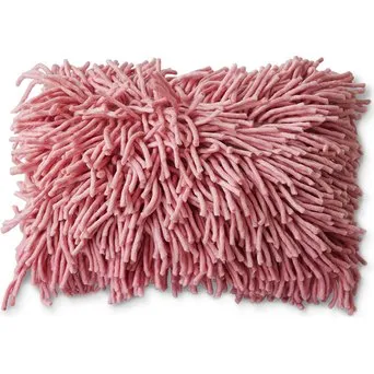 HKLiving Rugged Woolen Kussen 60x40 cm Pink