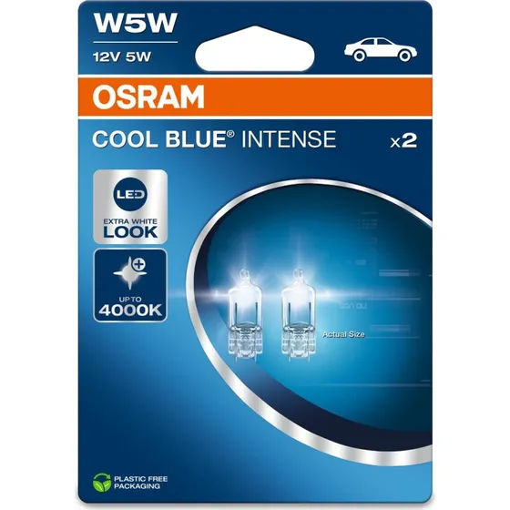 Osram W5W 12V 5W Cool Blue Intense (NEXT GEN) W2.1x9.5d