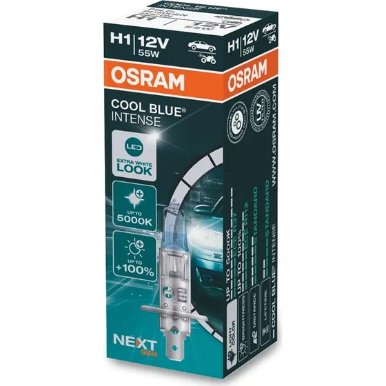 Osram H1 12V 55W Cool Blue Intense NEXT GEN P14.5s