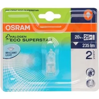 Osram Halopin SST 66720 G9 20W 230V warmwit dimbaar