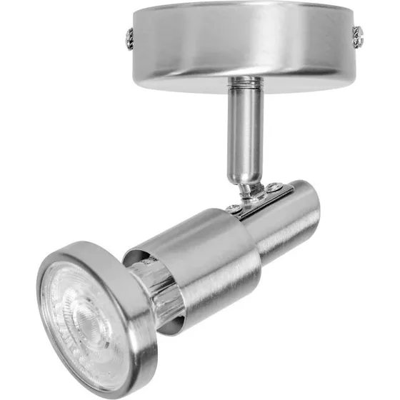 LEDVANCE LED Spot Brushed Silver GU10 2.6W 2700K