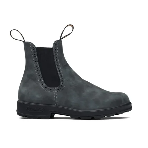 Blundstone 1630 Rustiek Zwart Damen High Top Chelsea Laarzen