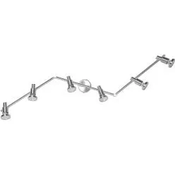 LEDVANCE LED Spot Brushed Silver GU10 6 x 2,6W 2700K