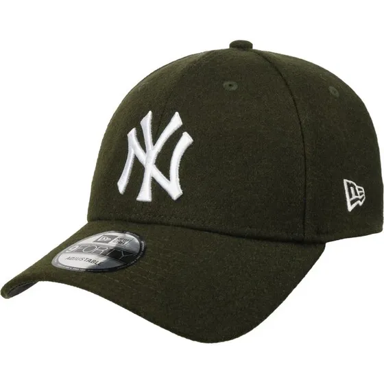 New Era 9Forty Melton Wool Yankees Black/White Snapback Cap