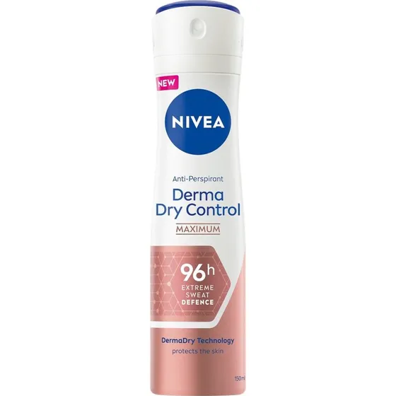 NIVEA Derma Dry Control Anti-transpirant Spray 150 ml