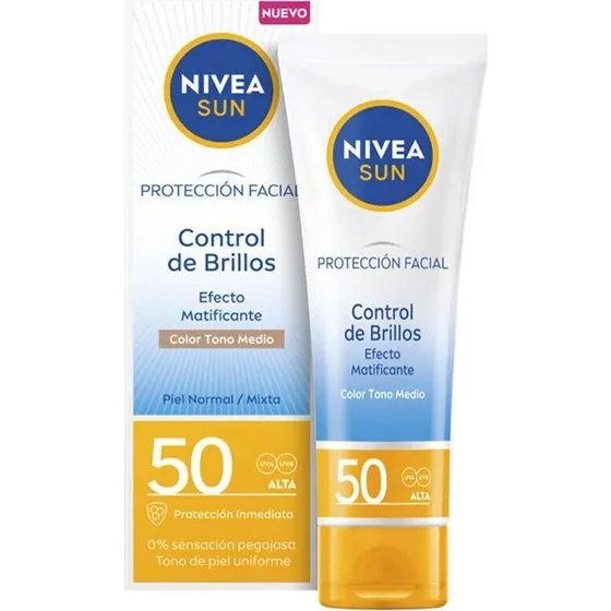 Nivea Sun Shine Control Medium Tone SPF 50 40 ml